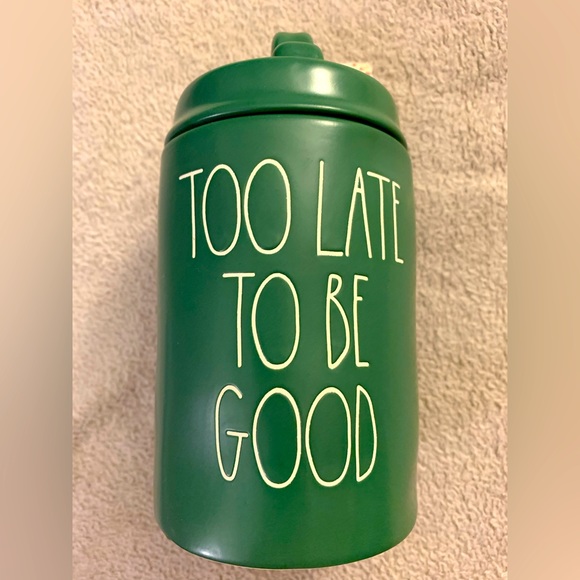 Rae Dunn Other - Rae Dunn Believe Green Candle Canister 13.2 oz Christmas Tree Scent